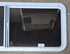 Used White Radius Opening Window : 54" W x 21 1/2" H x 1 7/8" D - Young Farts RV Parts