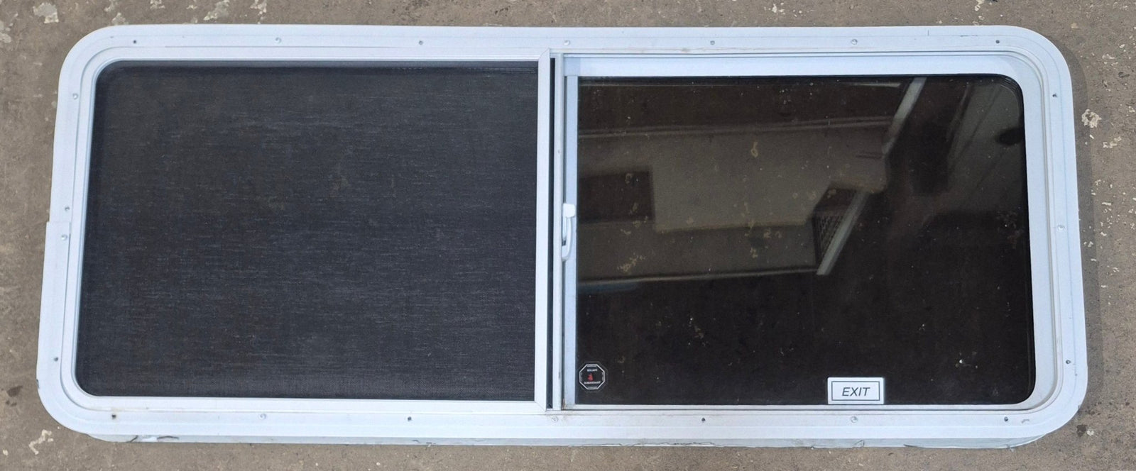 Used White Radius Opening Window : 54