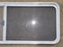 Used White Radius Opening Window : 59 1/4" W x 21 1/4" H x 1 3/4" D - Young Farts RV Parts