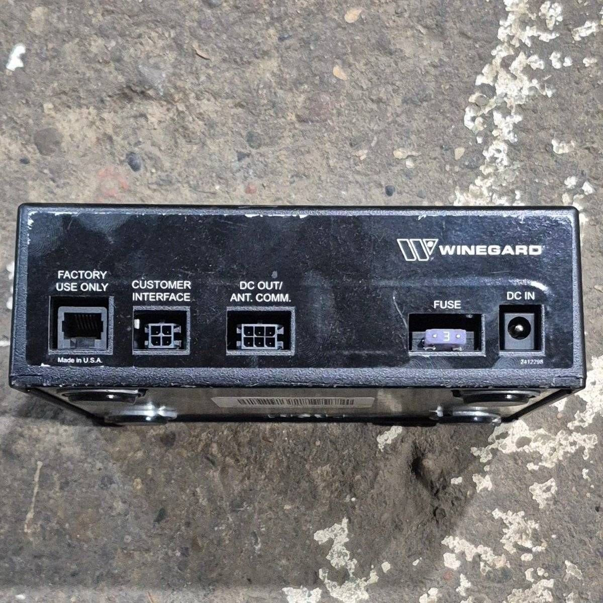 Used Winegard Trav'Ler Satellite TV Antenna Interface Box for Inside Unit - RP SK83 - Young Farts RV Parts
