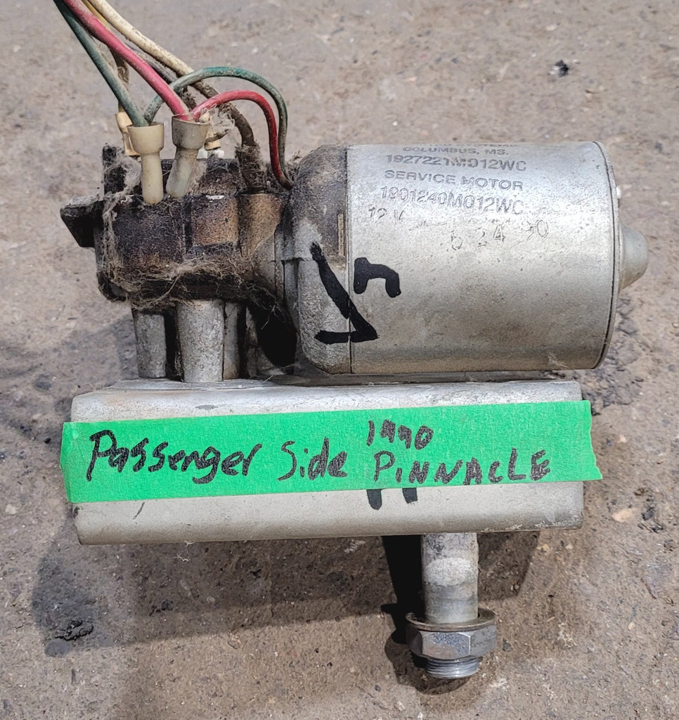 Used Wiper Motor for 1990 Thor Pinnacle 320Q - Passenger Side - Young Farts RV Parts