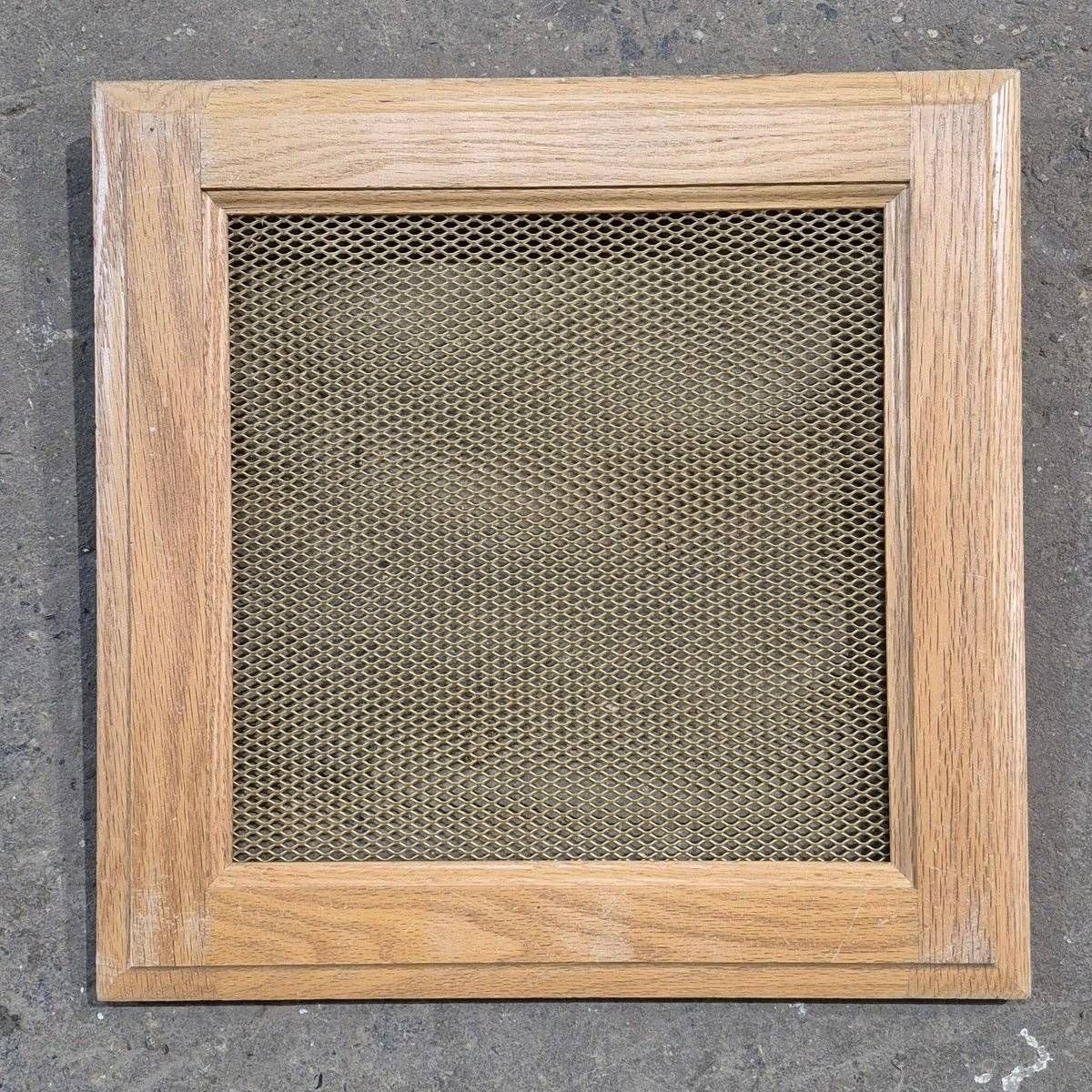 Used Wooden RV Interior Furnace Access Door - 15.375