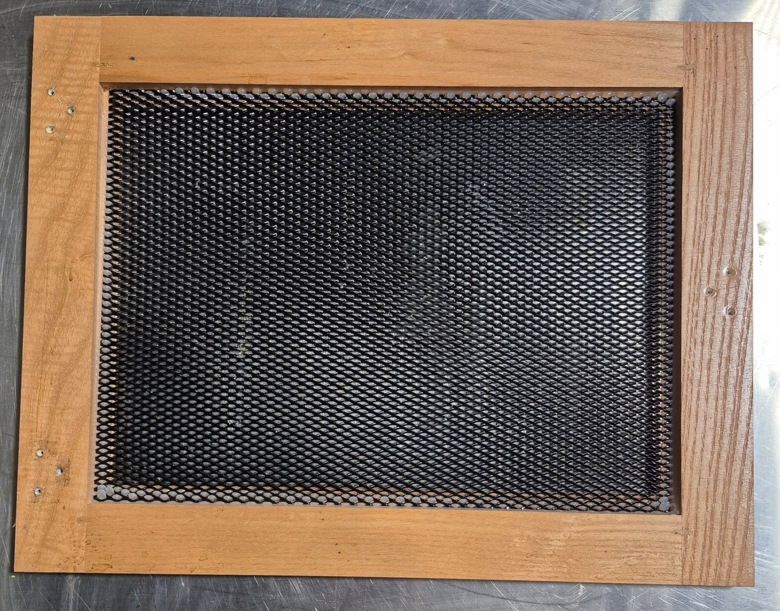 Used Wooden RV Interior Furnace Access Door 18