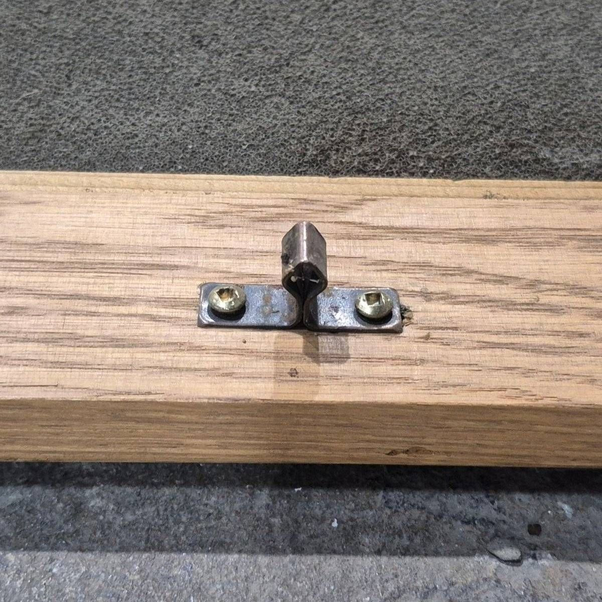 Used Wooden RV Interior Furnace Access Door - 21" x 12" x 1.375" - Young Farts RV Parts
