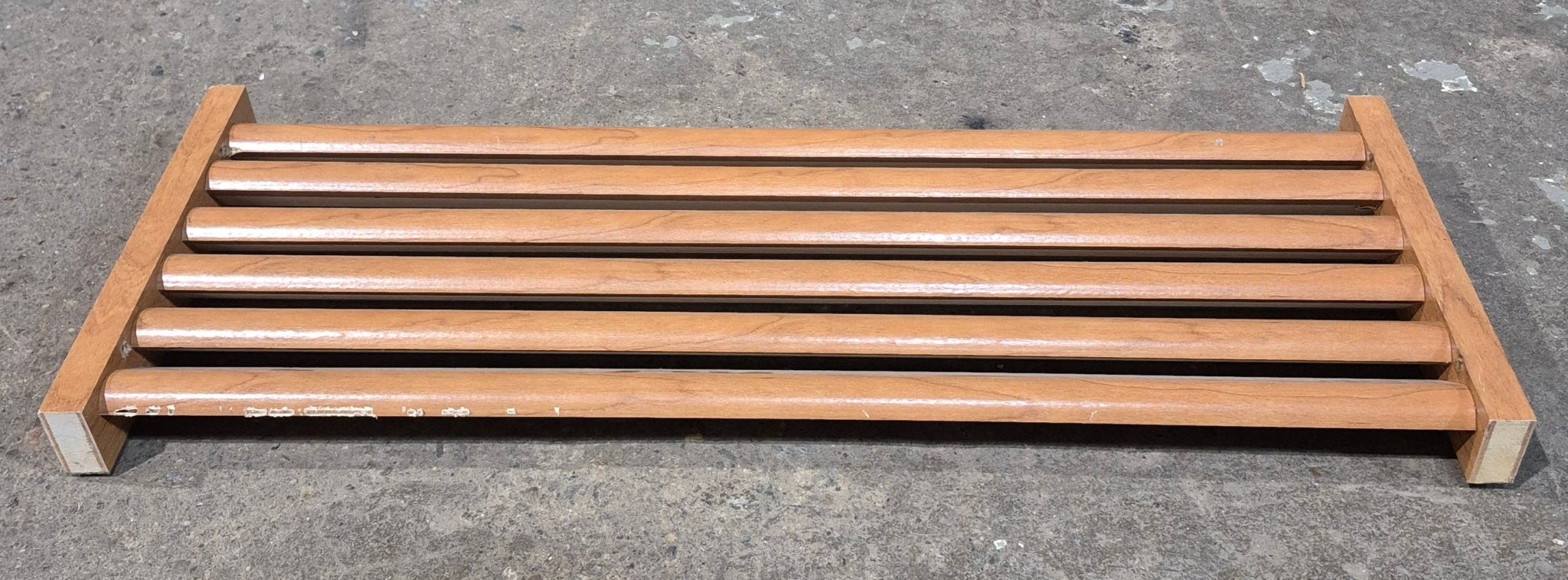 Used Wooden RV Interior Furnace Access Door 24" W x 9" H - Young Farts RV Parts