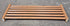 Used Wooden RV Interior Furnace Access Door 24" W x 9" H - Young Farts RV Parts