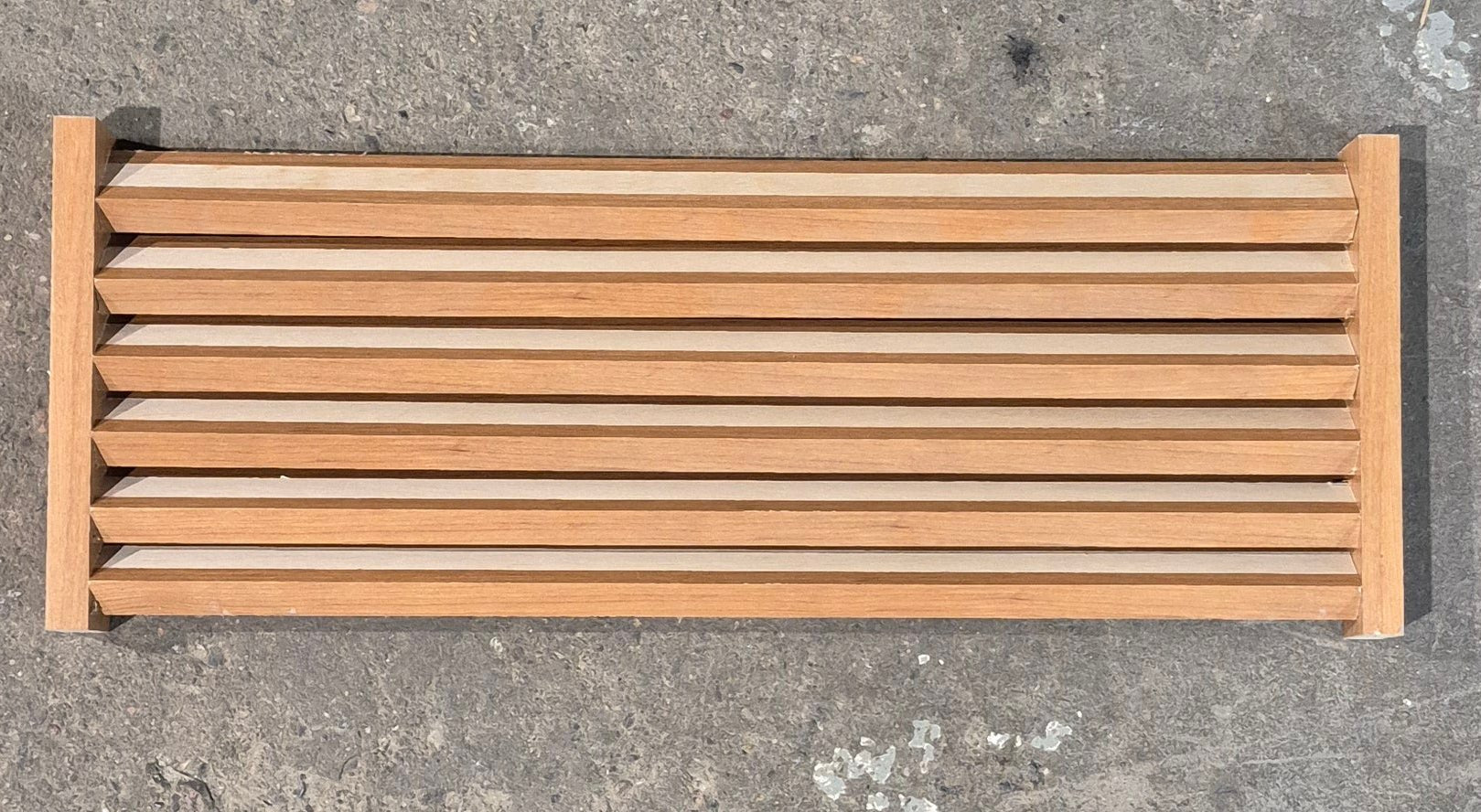 Used Wooden RV Interior Furnace Access Door 24" W x 9" H - Young Farts RV Parts