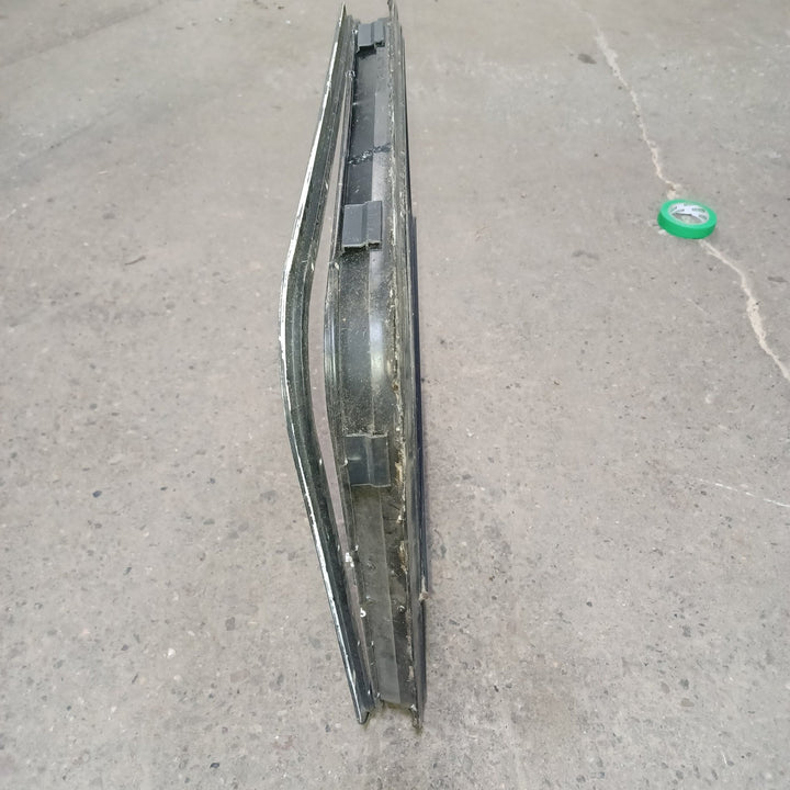 Used Young Farts RV Parts Black Radius Louvered Window : 23 3/8″ X 21.5″ X 1 7/8″ - Young Farts RV Parts