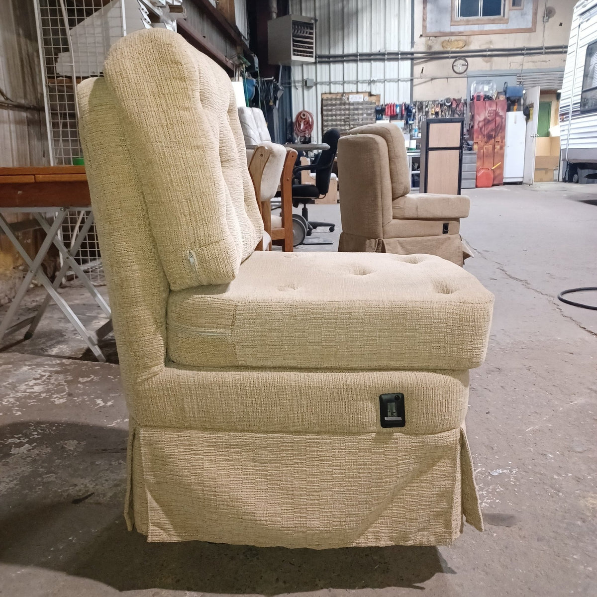 Used Young Farts RV Parts RV Chair - 19″ X 25″ X 37.5″ - Young Farts RV Parts