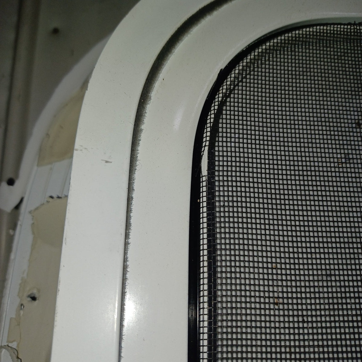 Used Young Farts RV Parts RV Radius Entry Door 71.5″ X 25 7/8″ X 2.5″ - Young Farts RV Parts