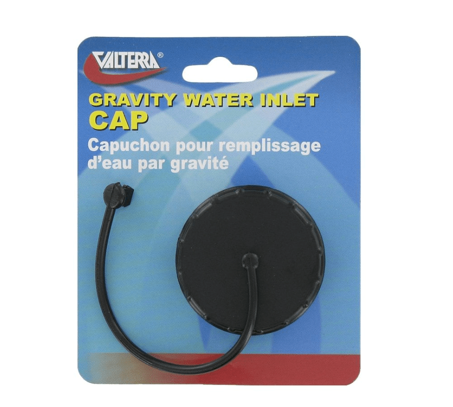 Valterra A0120SBKVP Gravity Water Inlet Cap - Young Farts RV Parts