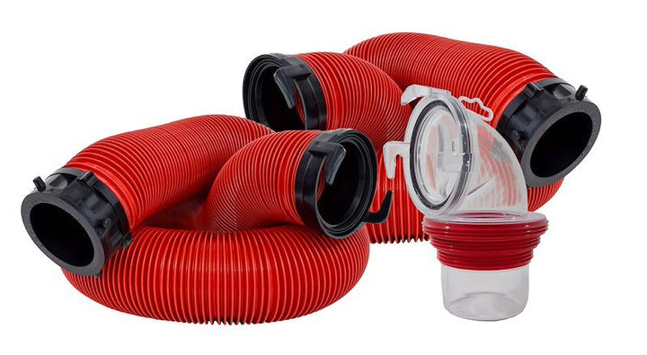 Valterra D04 - 0115 EZ Coupler 20' Deluxe Bayonet Sewer Hose Kit - Young Farts RV Parts