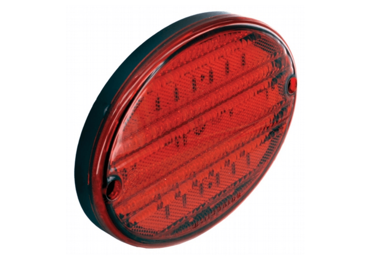 Valterra DG52448PB LED Oval Stop/Turn/Tail Light, 8 - 3/8" - Young Farts RV Parts