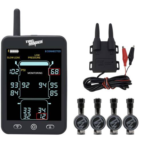 VALTERRA TireMinder® A1AS Tire Pressure Monitoring System Universal Fit - TM22157 - Young Farts RV Parts