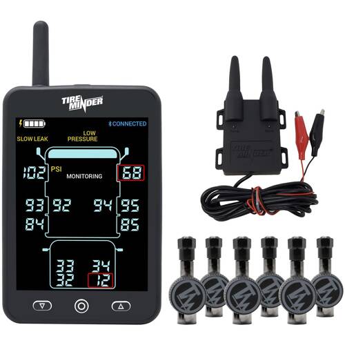 VALTERRA TireMinder® A1AS Tire Pressure Monitoring System Universal Fit - TM22158 - Young Farts RV Parts