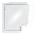 Ventline 990006 - 01 - SP Screen Door Slide - Clear - Young Farts RV Parts