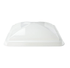Ventline BV0554 - 01 Roof Vent Lid Old Style Round Profile Continuous Hinge - White - Young Farts RV Parts