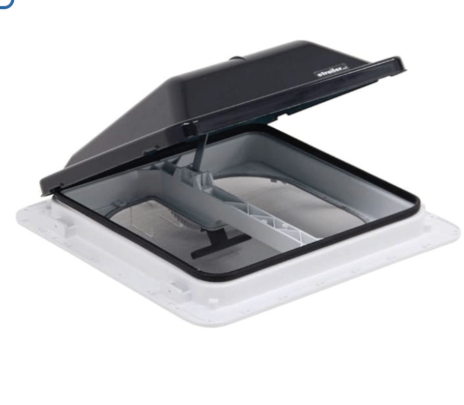Ventline V2092 - 603 - 00 Roof Vent Manual Opening with Screen without Fan Smoke - Young Farts RV Parts