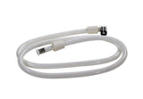 Vinyl Shower Hose 60 White