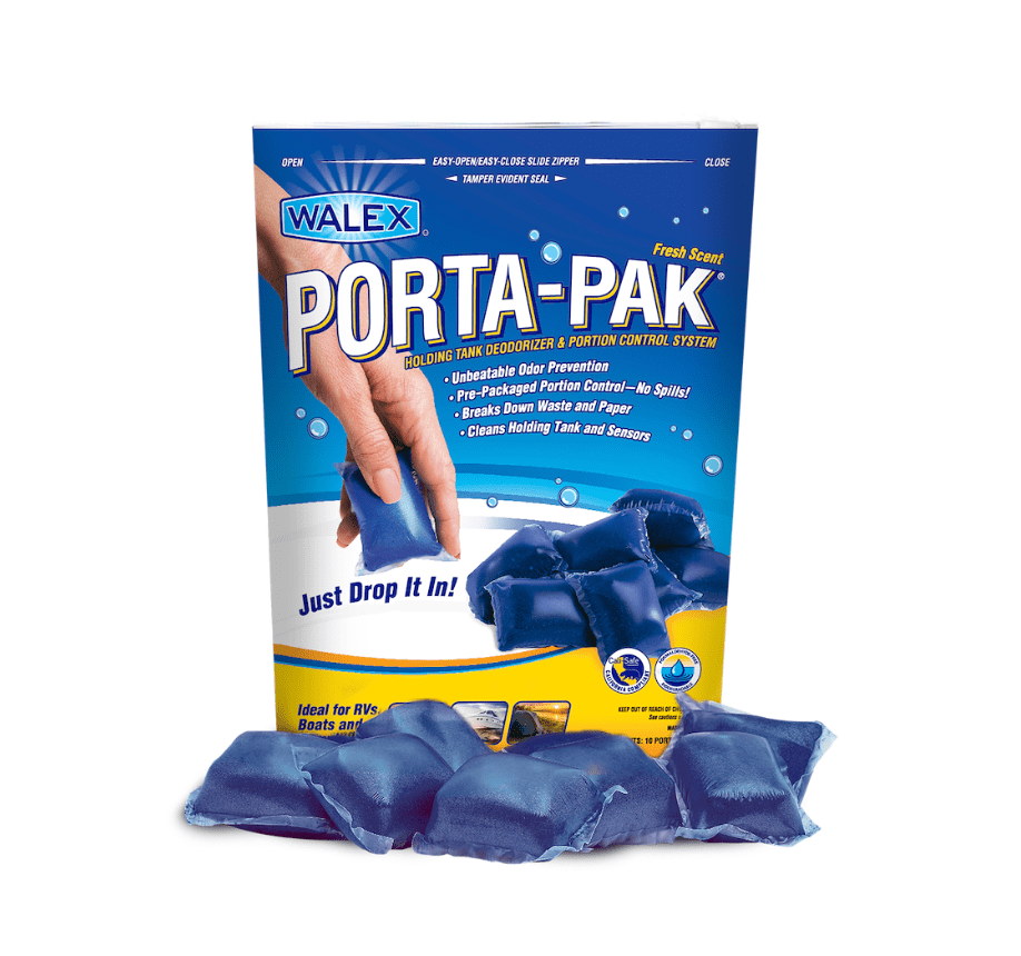 Walex PPSGB - Bio - Pak Natural Enzyme Holding Tank Deodorizer & Waste Digester (50 - pack) - Young Farts RV Parts