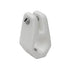WHITECAP Boat Bimini Top Jaw Slide - Round Tube - 7/8" - White Nylon W/ Bolt; Single - 3418WP - Young Farts RV Parts