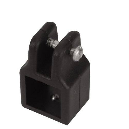 WHITECAP Boat Bimini Top Jaw Slide - Square Tube; Black - 3515BP - Young Farts RV Parts