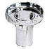 WHITECAP Boat Deck Filler Cap - Fresh Water Only; Zamac; With Chain - S - 7022C - Young Farts RV Parts