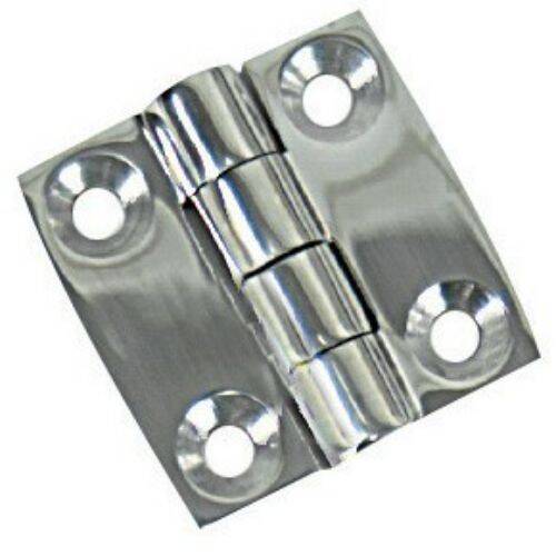 WHITECAP Boat Door Hinge - Butt Hinge; 1 - 1/2" Length - S - 3415C - Young Farts RV Parts
