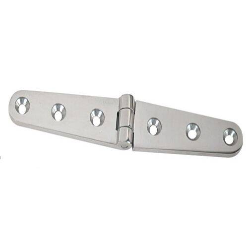 WHITECAP Boat Door Hinge - Strap Hinge; 6" Length - S - 3430C - Young Farts RV Parts