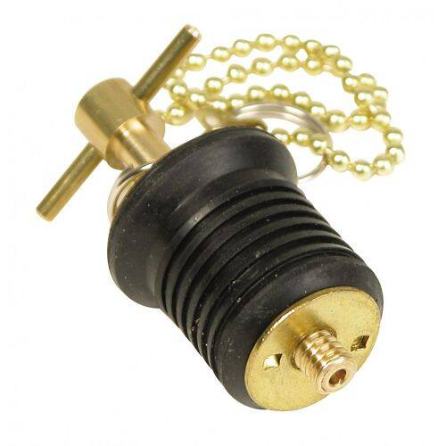 WHITECAP Boat Drain Plug - Bailer; 1