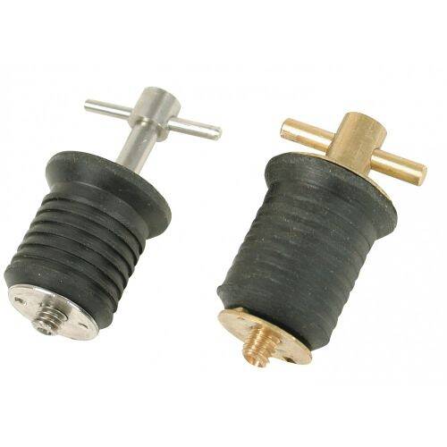 WHITECAP Boat Drain Plug - Bailer; 1" Diameter - S - 0291C - Young Farts RV Parts