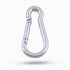 WHITECAP Carabiner - Snap Lock; Gourd shaped; 3/8" Inside Diameter - S - 1110C - Young Farts RV Parts