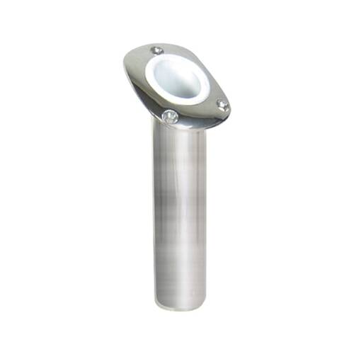 WHITECAP Fishing Rod Holder - 30° Flush Mount - 316 Stainless Steel - 9 - 1/4" L - S - 0096CBLUE - Young Farts RV Parts