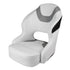 WISE MARINE Baja Series Passenger Boat Seat - 23" x 19" x 25"; White/ Gray And Black - 3314 - 1782 - Young Farts RV Parts