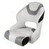 WISE MARINE Baja Series Passenger Boat Seat - 23" x 19" x 27"; White/ Gray And Black - 3315 - 1782 - Young Farts RV Parts