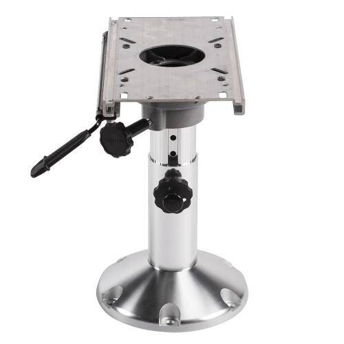 WISE MARINE Boat Seat Pedestal - 12" - 18" Adjustable Height; 9" Diameter Post - 8WP21 - 374 - Young Farts RV Parts