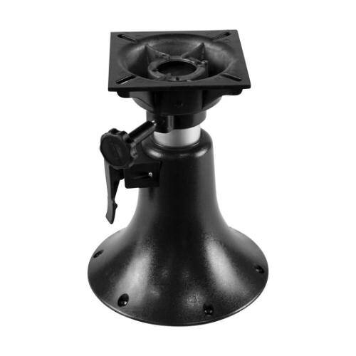WISE MARINE Boat Seat Pedestal - 13" - 18" Adjustable Height; 10" Diameter Post - 8WD1500 - Young Farts RV Parts