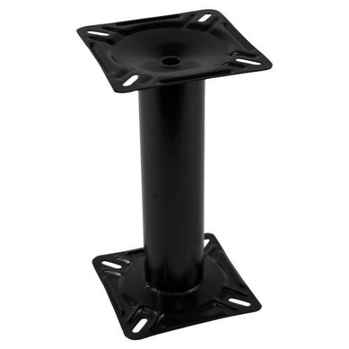WISE MARINE Boat Seat Pedestal - 13" Fixed Height; With 5 - 1/4" Hole Pattern; Black - 8WD1250 - Young Farts RV Parts