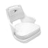 WISE MARINE Standard Series Boat Seat - 18 - 1/4" x 17 - 3/4" x 22.5"; White - 8WD015 - 3 - 710 - Young Farts RV Parts