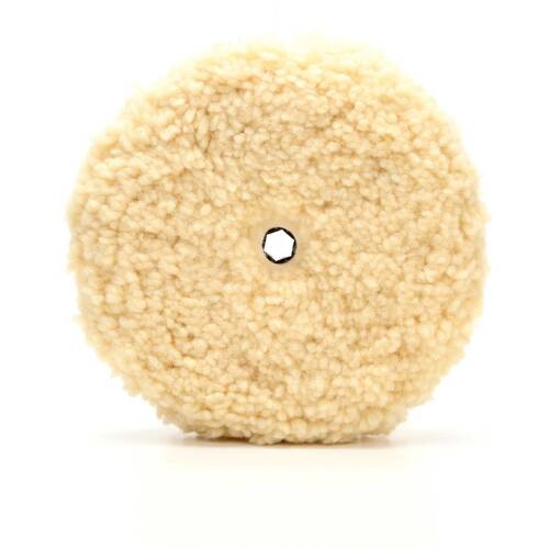 Wool Polishing Pad - 9" Diameter; White; Pack Of 6 - 05753 - Young Farts RV Parts
