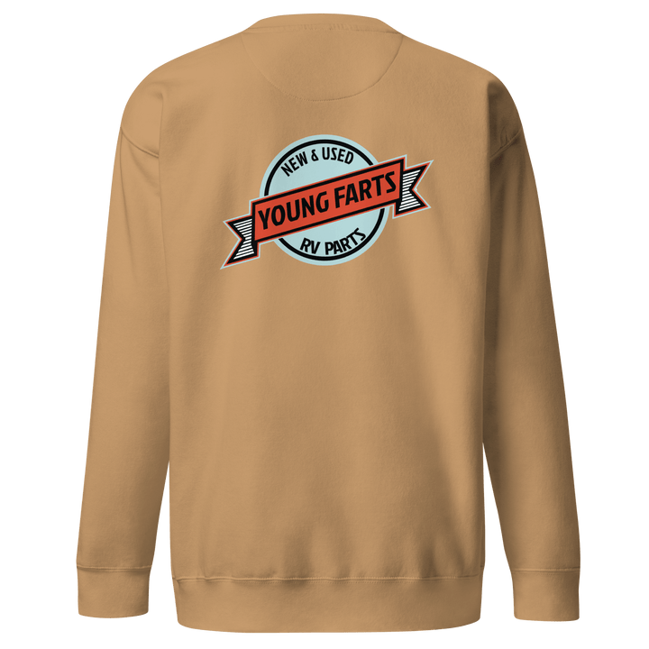 Young Farts Crewneck Sweatshirt - Young Farts RV Parts