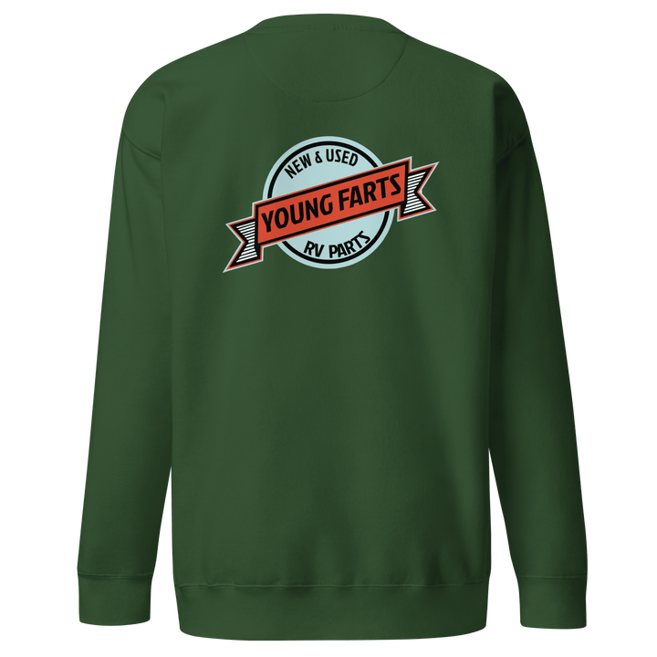 Young Farts Crewneck Sweatshirt - Young Farts RV Parts