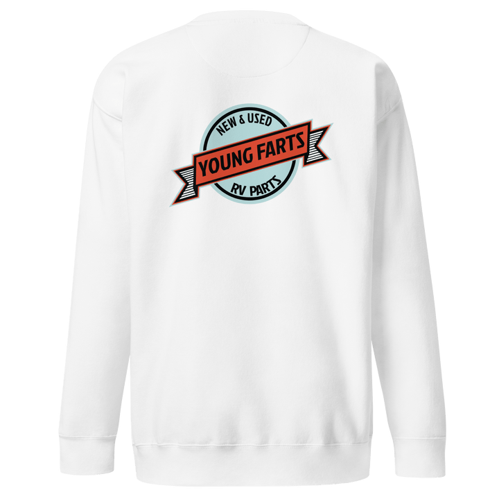 Young Farts Crewneck Sweatshirt - Young Farts RV Parts