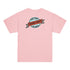 Young Farts Youth T-Shirt with front and back print in Azalea