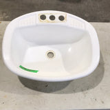 Used Off White Bathroom Sink 20