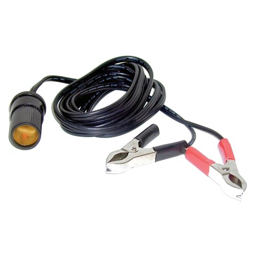 10'ext,cord with battery clips - Young Farts RV Parts
