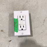 Used RV 110 Volt GFI Wall Receptacle / Outlet