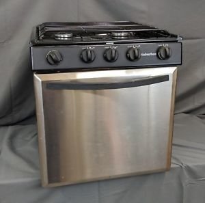 22" RANGE, 3 BURNERS, SS - Young Farts RV Parts