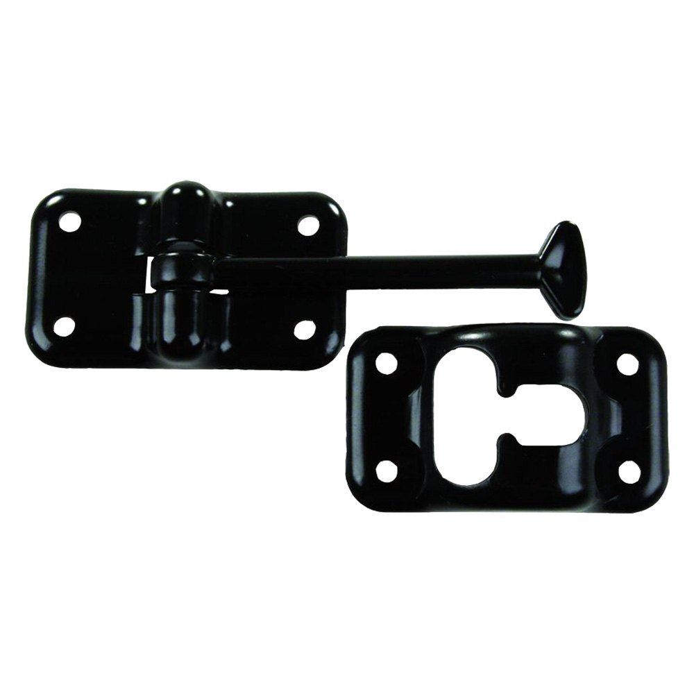 3-1/2"t-style door holder black - Young Farts RV Parts