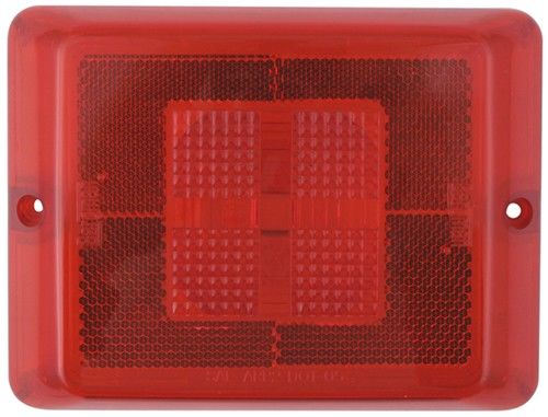 34-84-010 Bargman TAILLIGHT LENS CAP RED - Young Farts RV Parts
